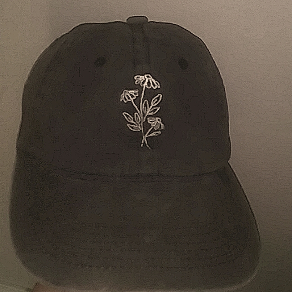 Gray Curved Billed Cap